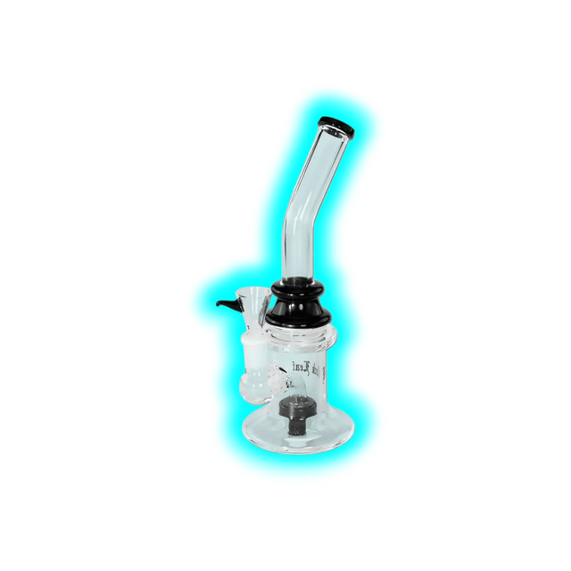 Black Leaf Perkolator Bubbler 23cm Black