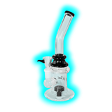 Black Leaf Perkolator Bubbler 23cm Black