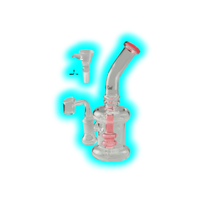 Black Leaf Perkolatorbong Dab Rig 19.5cm Pink