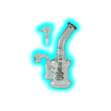 Black Leaf Perkolatorbong Dab Rig 19.5cm Grey Titan
