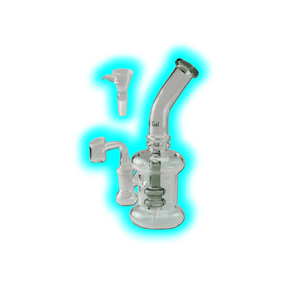 Black Leaf Perkolatorbong Dab Rig 19.5cm Grey Titan