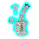 Black Leaf Perkolatorbong Dab Rig 19.5cm Grey Titan