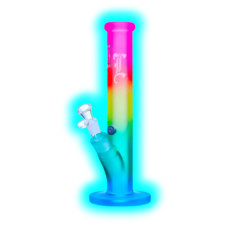 Black Leaf Regenbogen Bong 35cm
