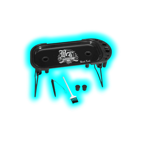 Black Leaf Rolling Console In Weed We Trust 232 x 110mm