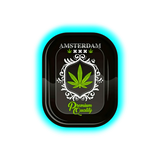 Black Leaf Rolling Tray S Amsterdam 140 x 180mm