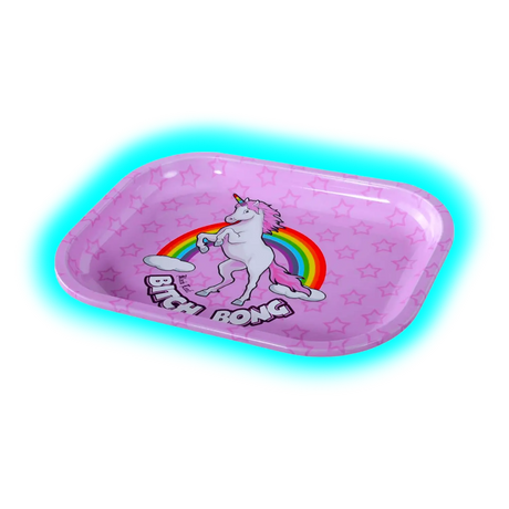 Black Leaf Rolling Tray S Bitch Bong 140 x 180mm