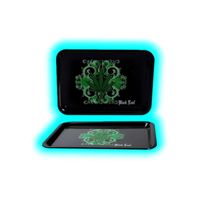 Black Leaf Rolling Tray S Leaf 175 x 125mm