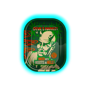 Black Leaf Rolling Tray S Reefer Madness 140 x 180mm