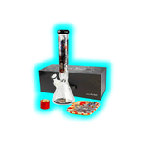Black Leaf Ronin und Geisha Ice Bong Set 40cm