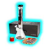 Black Leaf Ronin und Geisha Ice Bong Set 40cm