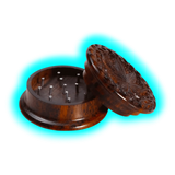 Black Leaf Rosewood Grinder 2Parts 45mm
