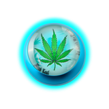 Black Leaf SPHERE Grinder 4 Parts Blue