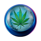 Black Leaf SPHERE Grinder 4 Parts Blue