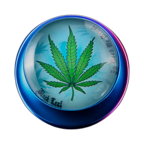 Black Leaf SPHERE Grinder 4 Parts Blue