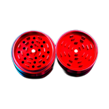 Black Leaf SPHERE Grinder 4 Parts Red
