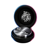 Black Leaf Stainless Steel Grinder Steely Dan 2 2part 35mm in der Frontansicht