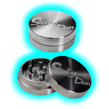 Black Leaf Stainless Steel Grinder Steely Dan 2 2part 35mm
