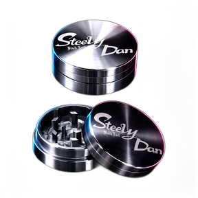 Black Leaf Stainless Steel Grinder Steely Dan 2 2part 35mm