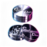 Black Leaf Steely Dan Edelstahl Grinder 2-teilig