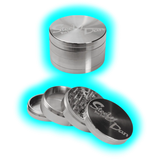 Black Leaf Steely Dan Edelstahl Grinder 4-teilig