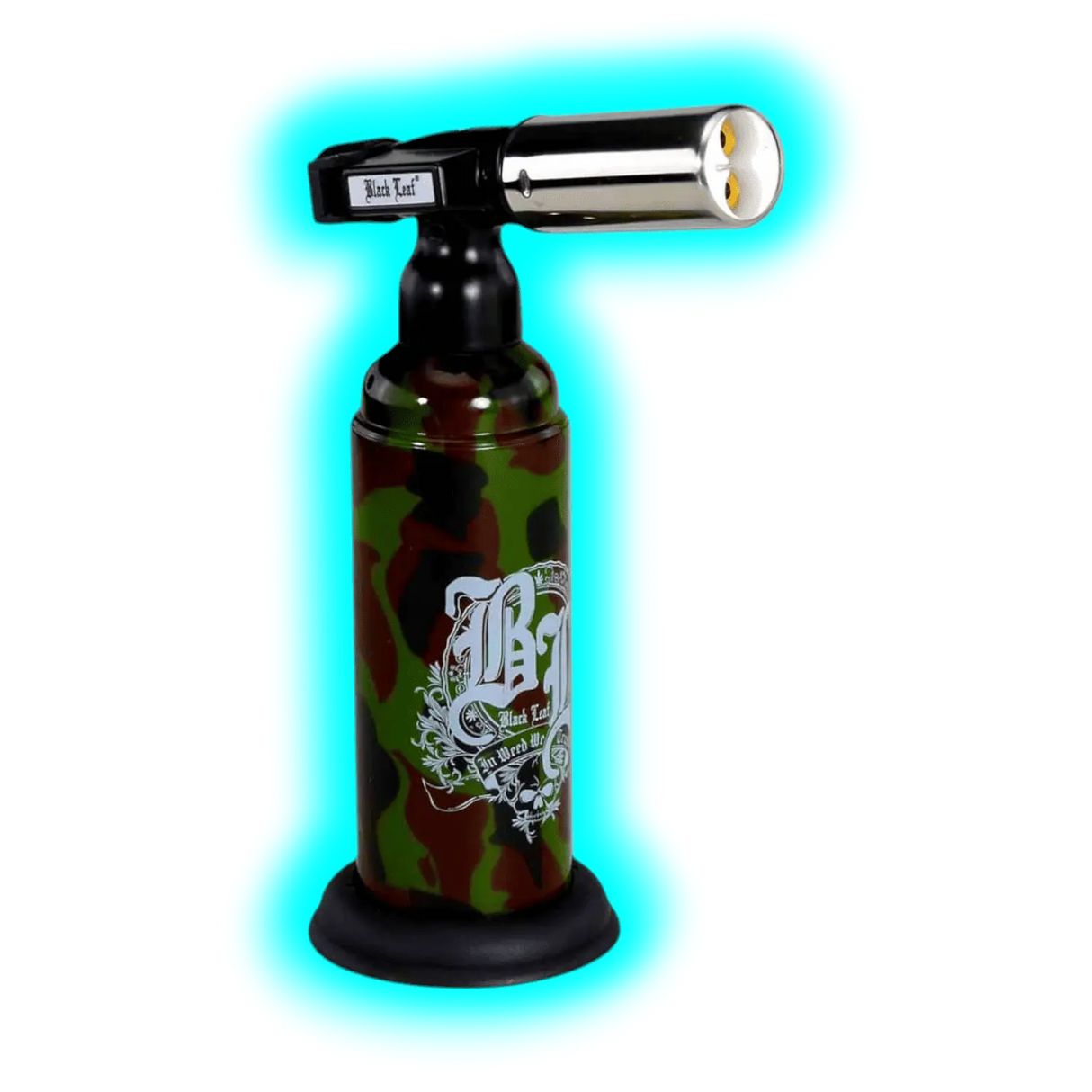 Black Leaf Torch Super Double Flame Lighter Camo