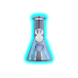 Black Sheep Iridescent Glass Bong Blue 15.6cm