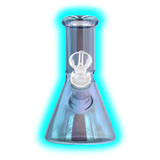 Black Sheep Iridescent Glass Bong Blue 15.6cm