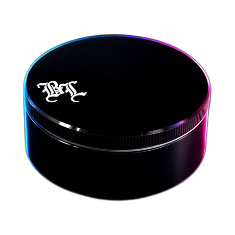 Blackleaf Aluminium Grinder The Pusher 2 Black 2 Parts