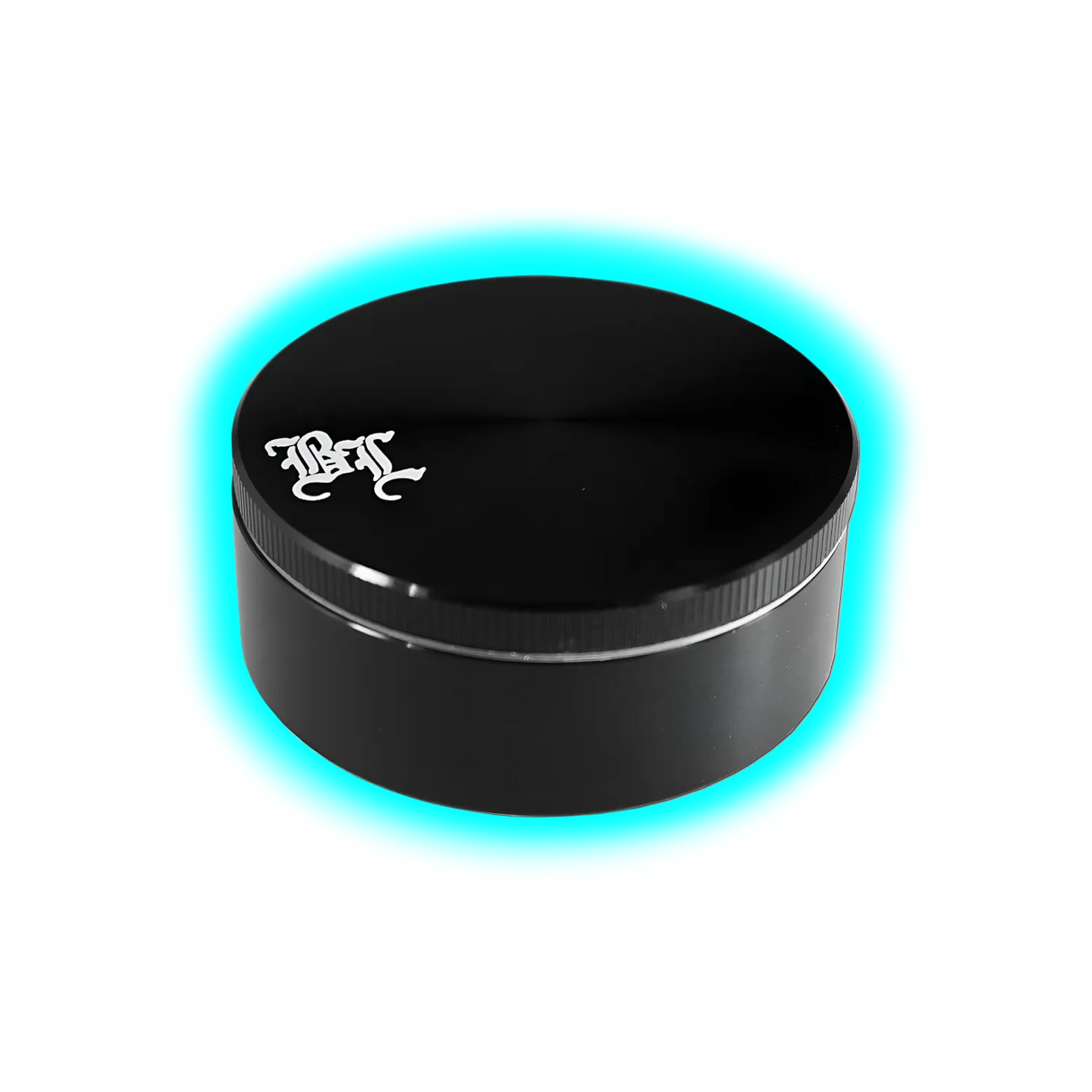 Blackleaf Aluminium Grinder The Pusher 2 Black 2 Parts