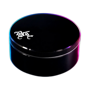 Blackleaf Aluminium Grinder The Pusher 2 Black 2 Parts