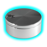 Blackleaf Aluminium Grinder The Pusher 2 Silver 2 Parts