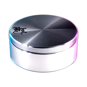 Blackleaf Aluminium Grinder The Pusher 2 Silver 2 Parts