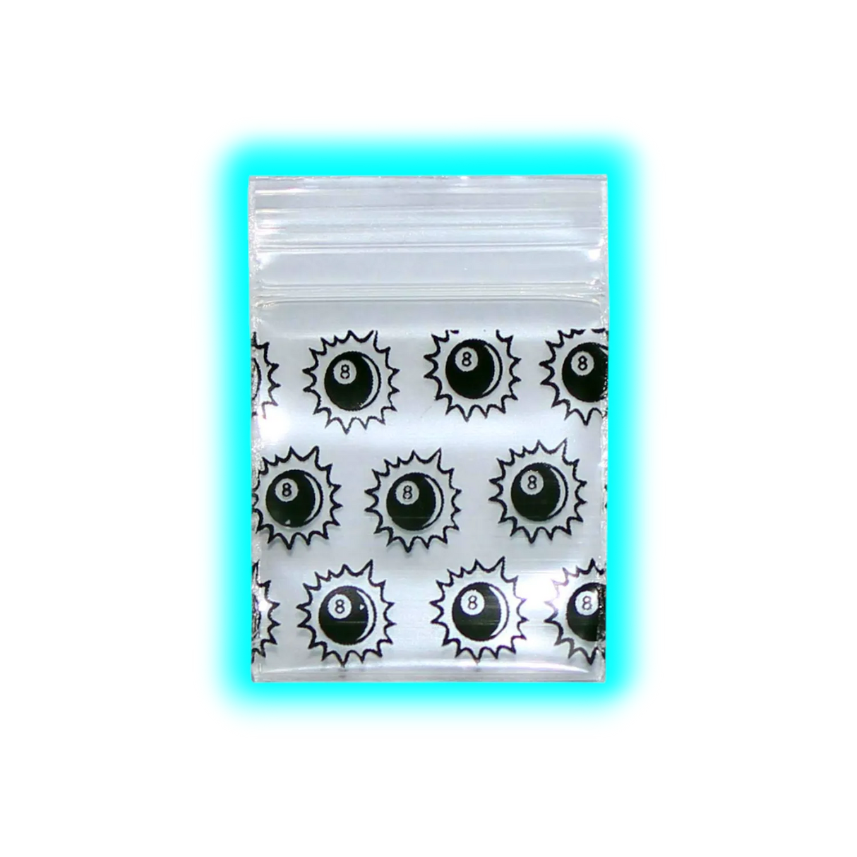 Blackleaf Reclosable Plasticbags 8-Ball 25 x 25 x 0.05mm