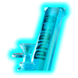 BLAZE Gear Bong Rainbow/Metallic Effect Blue 31cm