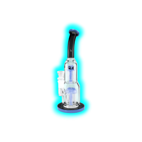 Blaze Glass Glasbong Black n Blue