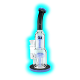 Blaze Glass Glasbong Black n Blue