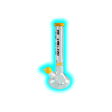 Blaze Ice Bong mit Bauch Gelb NS19
