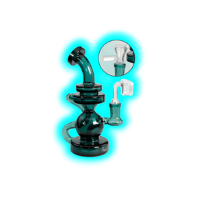 BLAZE Recycle Glasbong Diffusor Green 20.5cm