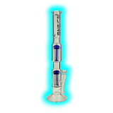 Blaze Tower Ice Bong 2x8 Arm Perkolator Blau