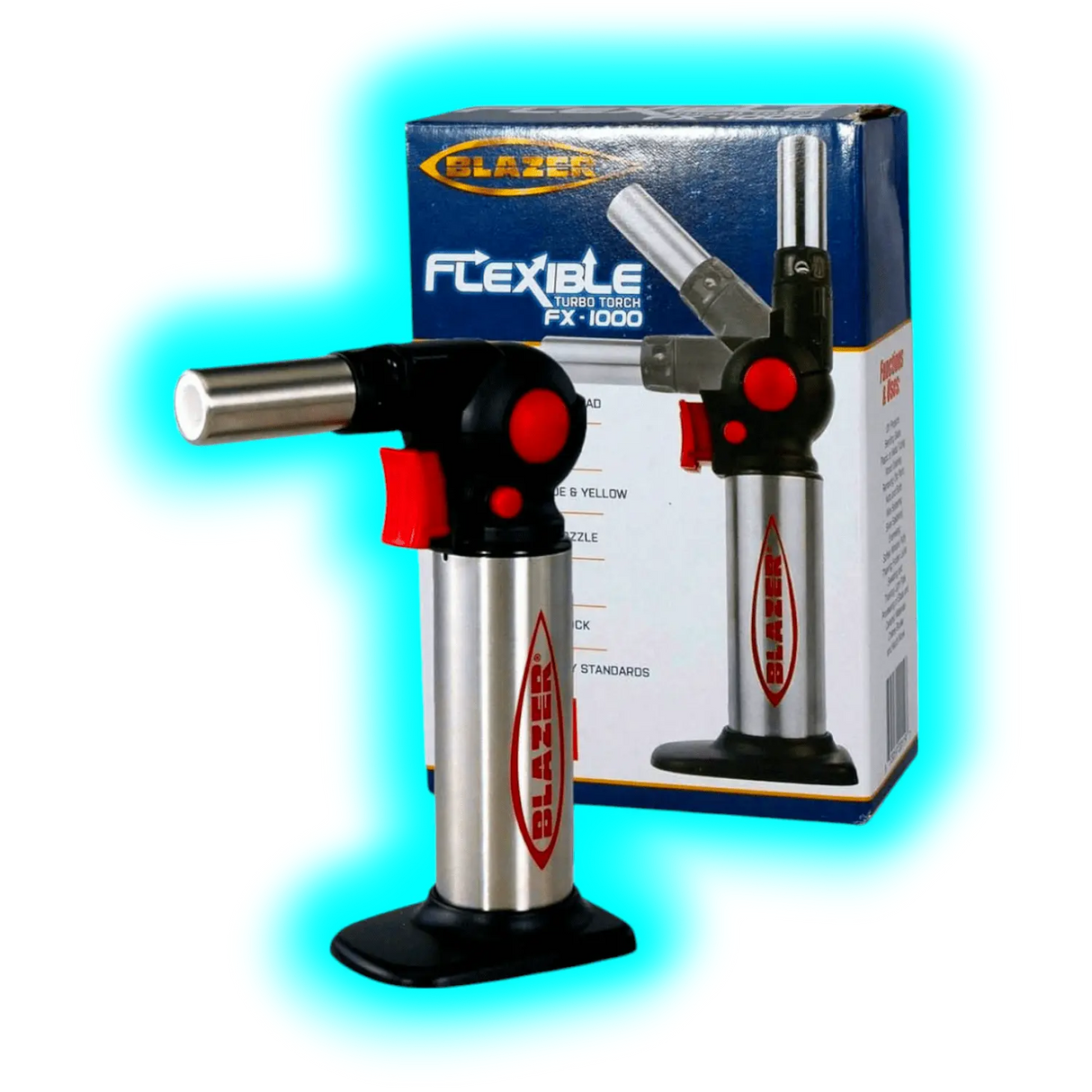 Blazer Flexible Turbo Torch Dual Flame Red