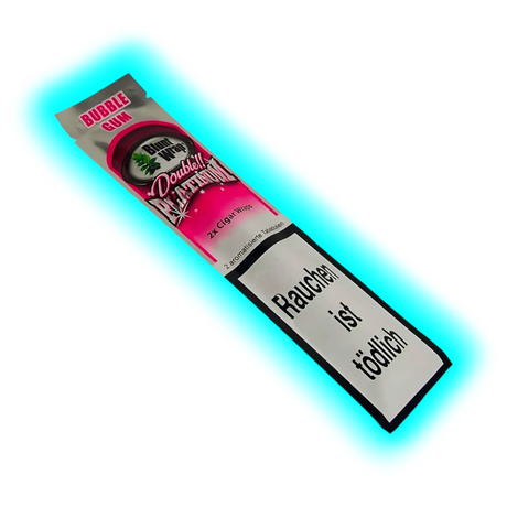 Blunt Wraps Double Platinum Bubblegum 2 in 1