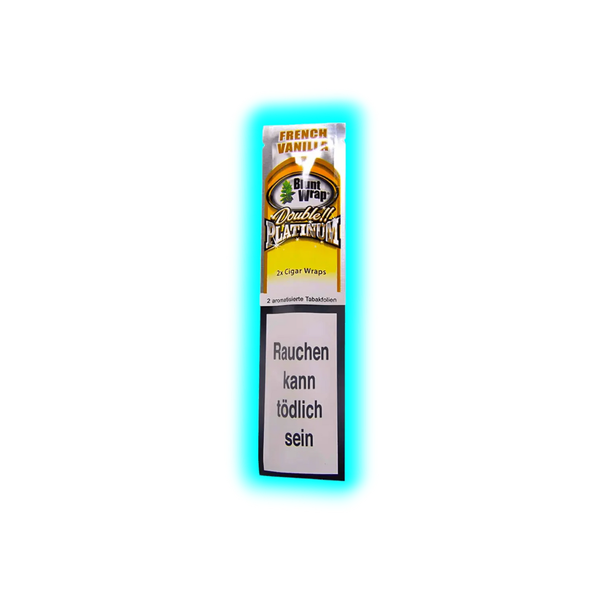 Blunt Wraps Double Platinum French Vanilla 2 in 1
