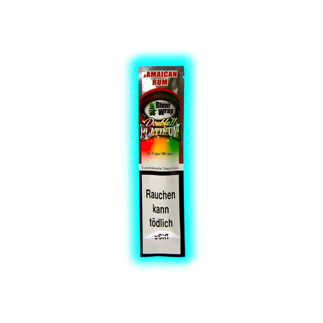 Blunt Wraps Double Platinum Jamaican Rum 2 in 1