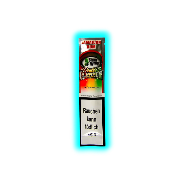 Blunt Wraps Double Platinum Jamaican Rum 2 in 1