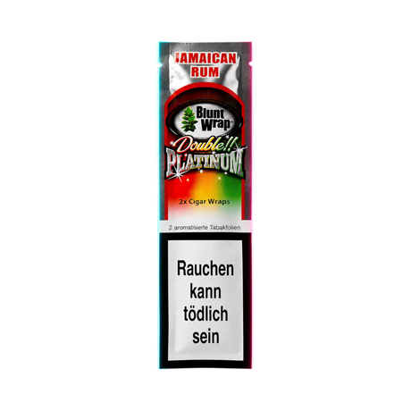 Blunt Wraps Double Platinum Jamaican Rum 2 in 1