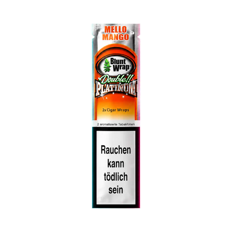 Blunt Wraps Double Platinum Mello Mango 2 in 1