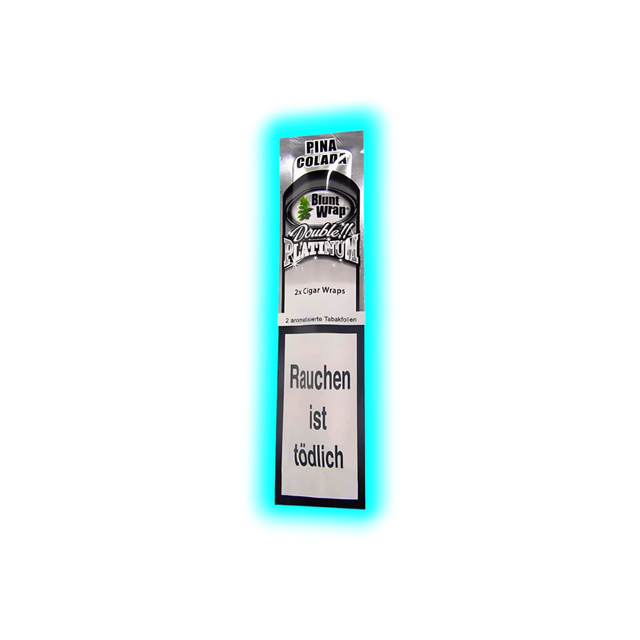 Blunt Wraps Double Platinum Pina Colada 2 in 1