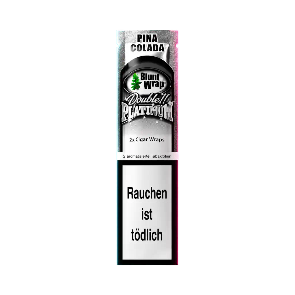 Blunt Wraps Double Platinum Pina Colada 2 in 1