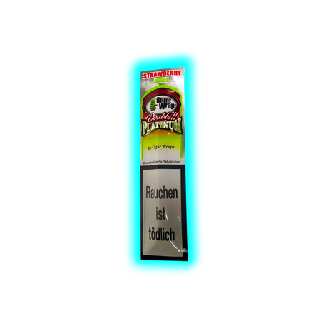 Blunt Wraps Double Platinum Strawberry Kiwi 2 in 1