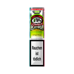 Blunt Wraps Double Platinum Strawberry Kiwi 2 in 1